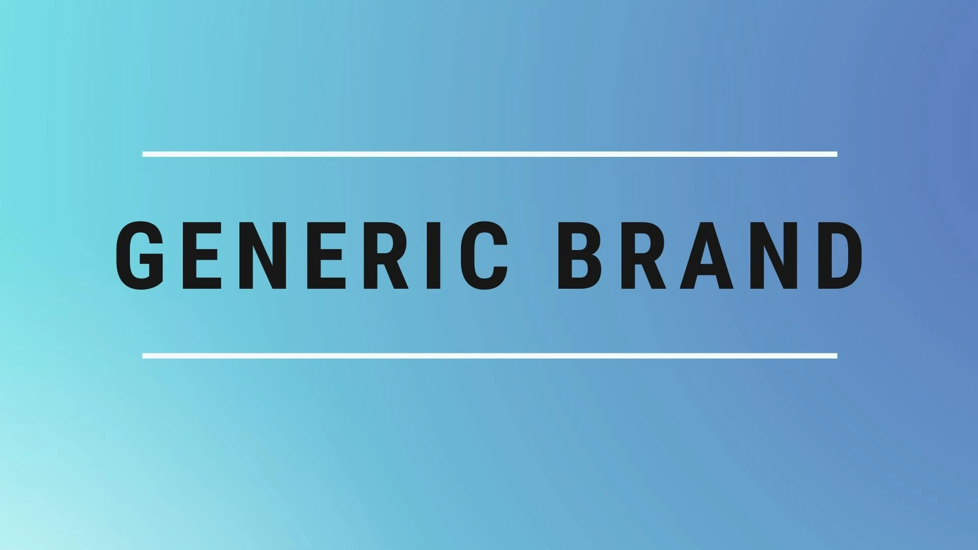 Generic
